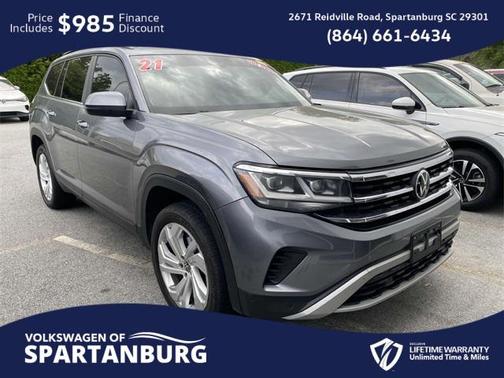 2021 Volkswagen Atlas 3.6L SE w/Technology