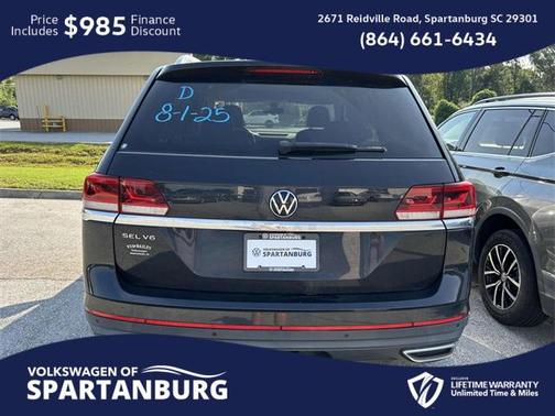 2021 Volkswagen Atlas 3.6L SEL