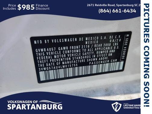 2020 Volkswagen Golf 1.4T TSI