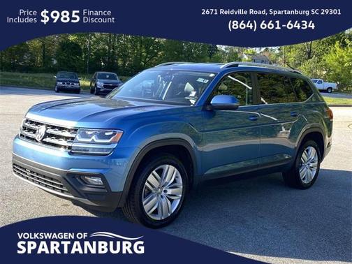 2019 Volkswagen Atlas 3.6L SE w/Technology