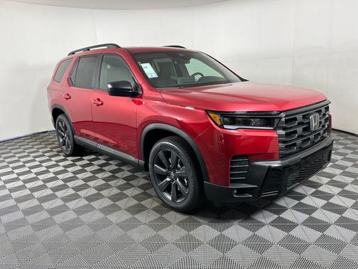 Radiant Red Metallic II 2026 Honda Pilot Sport