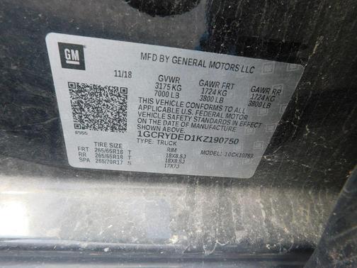 2019 Chevrolet Silverado 1500 LT