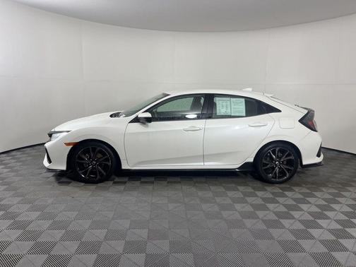 White Orchid Pearl 2018 Honda Civic Sport