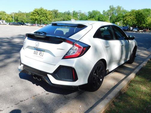 White Orchid Pearl 2018 Honda Civic Sport