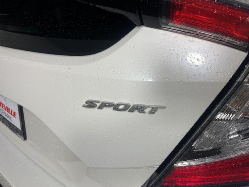 White Orchid Pearl 2018 Honda Civic Sport