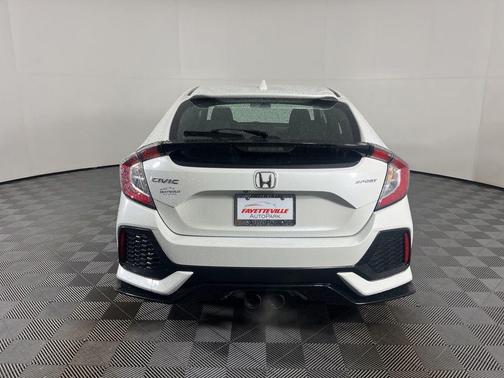 White Orchid Pearl 2018 Honda Civic Sport