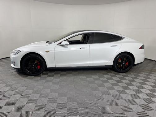 Pearl White 2013 Tesla Model S Performance
