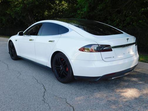 Pearl White 2013 Tesla Model S Performance