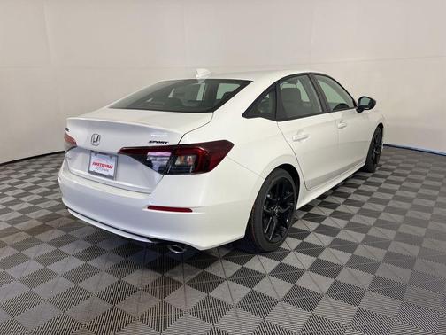Platinum White Pearl 2026 Honda Civic Sport