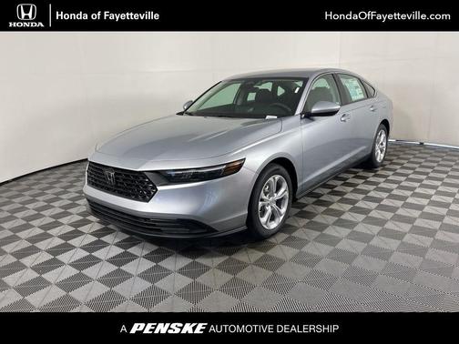 Solar Silver Metallic 2026 Honda Accord LX