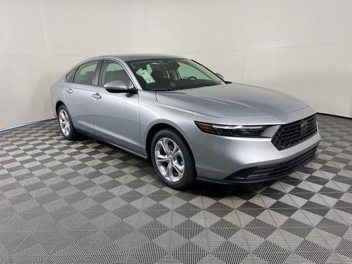 Solar Silver Metallic 2026 Honda Accord LX