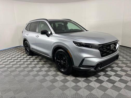 Solar Silver Metallic 2026 Honda CR-V Hybrid Sport-L