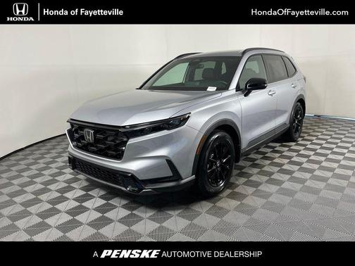 Solar Silver Metallic 2026 Honda CR-V Hybrid Sport-L