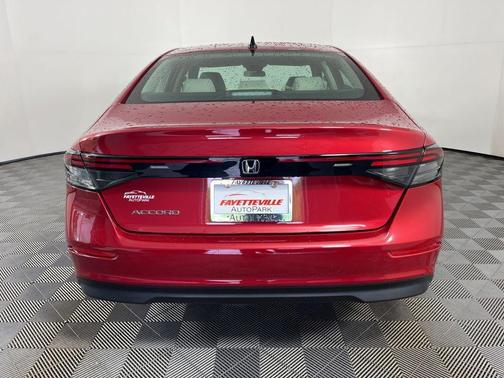Radiant Red Metallic 2025 Honda Accord SE