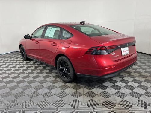 Radiant Red Metallic 2025 Honda Accord SE