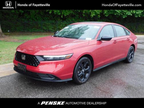 Radiant Red Metallic 2025 Honda Accord SE
