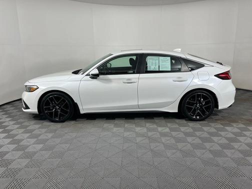 Platinum White Pearl 2024 Honda Civic Sport Touring