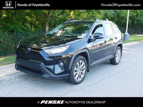 Midnight Black Metallic 2020 Toyota RAV4 XLE Premium