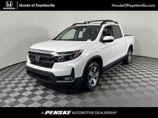 Platinum White Pearl 2025 Honda Ridgeline RTL