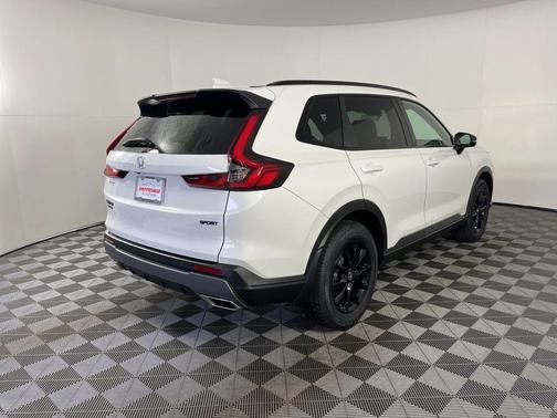 Platinum White Pearl 2026 Honda CR-V Hybrid Sport-L