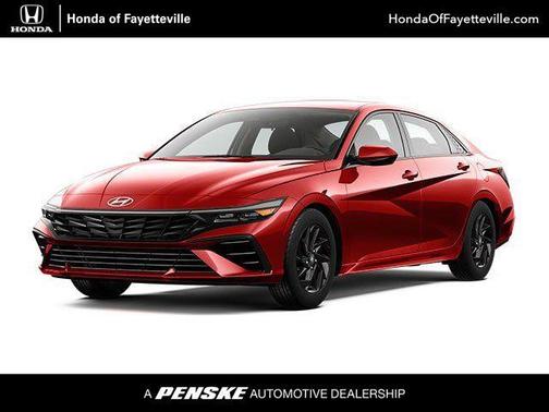 Red 2024 Hyundai ELANTRA SEL