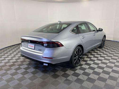 Solar Silver Metallic 2026 Honda Accord Hybrid Touring