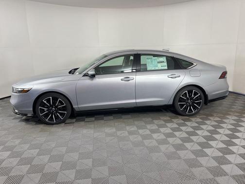 Solar Silver Metallic 2026 Honda Accord Hybrid Touring