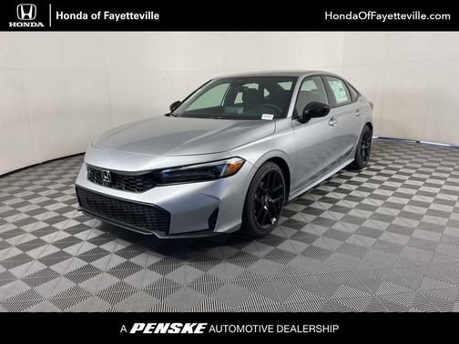 Solar Silver Metallic 2026 Honda Civic Sport