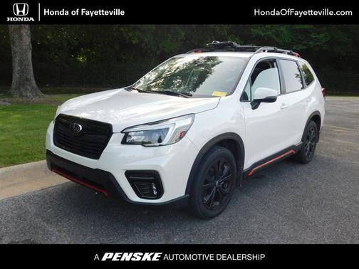 Crystal White Pearl 2021 Subaru Forester Sport