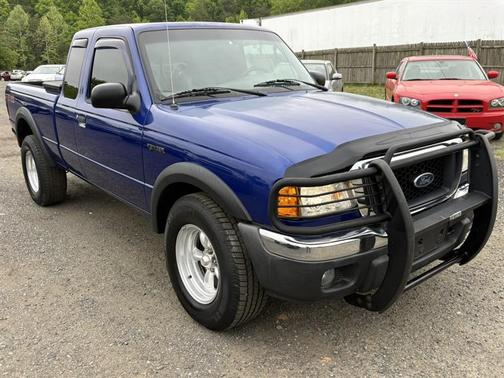 Sonic Blue Metallic 2005 Ford Ranger FX4 SuperCab