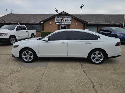 Platinum White Pearl 2023 Honda Accord LX 1.5T