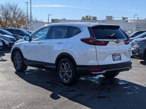 Platinum White Pearl 2021 Honda CR-V AWD EX