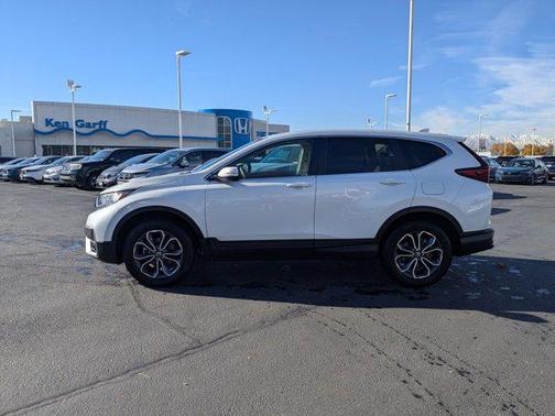 Platinum White Pearl 2021 Honda CR-V AWD EX