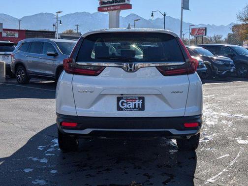 Platinum White Pearl 2021 Honda CR-V AWD EX