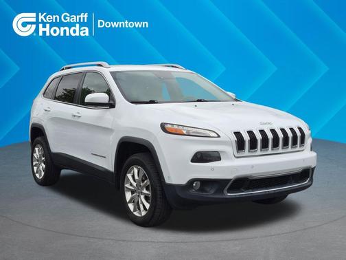 Bright White Clearcoat 2015 Jeep Cherokee Limited