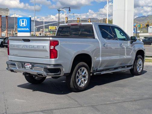 Silver Ice Metallic 2021 Chevrolet Silverado 1500 LTZ