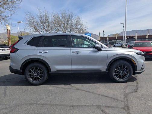 Solar Silver Metallic 2026 Honda CR-V EX-L AWD