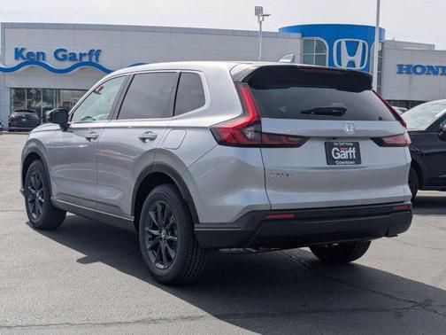 Solar Silver Metallic 2026 Honda CR-V EX-L AWD