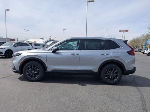 Solar Silver Metallic 2026 Honda CR-V EX-L AWD