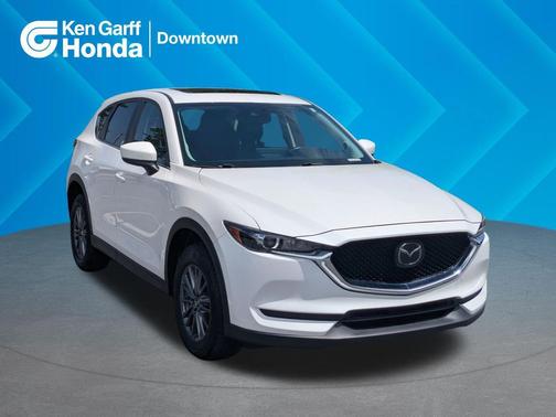 Snowflake White Pearl Mica 2021 Mazda CX-5 Touring