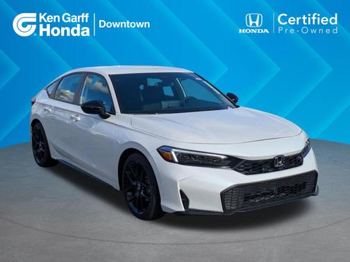 Platinum White Pearl 2026 Honda Civic