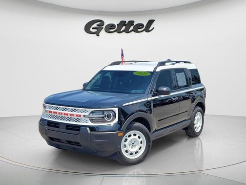 SHADOW BLACK 2025 Ford Bronco Sport Heritage