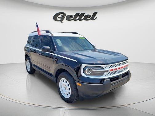 SHADOW BLACK 2025 Ford Bronco Sport Heritage