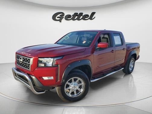 Cardinal Red Metallic Tricoat 2024 Nissan Frontier SV