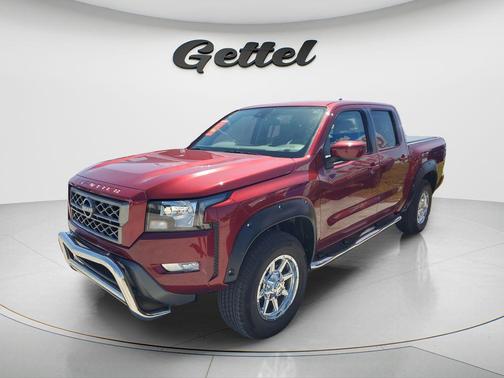 Cardinal Red Metallic Tricoat 2024 Nissan Frontier SV