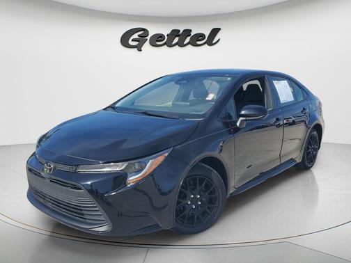 Midnight Black Metallic 2023 Toyota Corolla LE