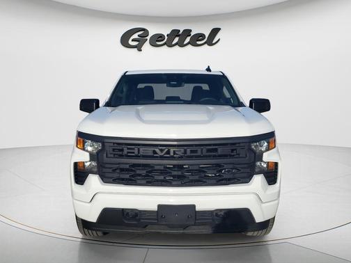 Summit White 2022 Chevrolet Silverado 1500 Custom