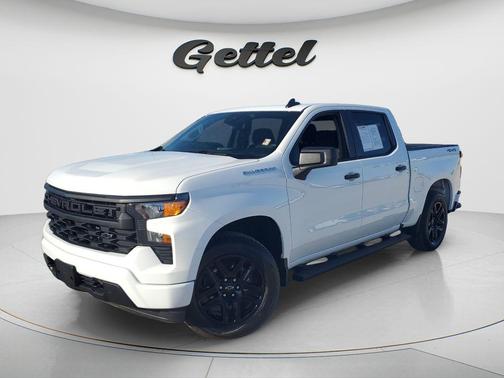 Summit White 2022 Chevrolet Silverado 1500 Custom