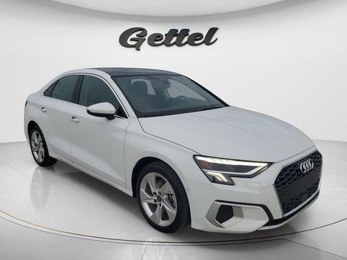 White 2024 Audi A3 Premium