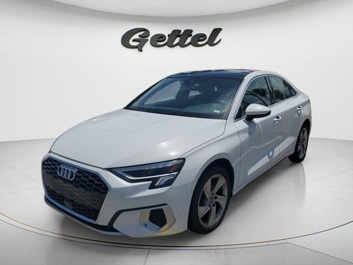 White 2024 Audi A3 Premium